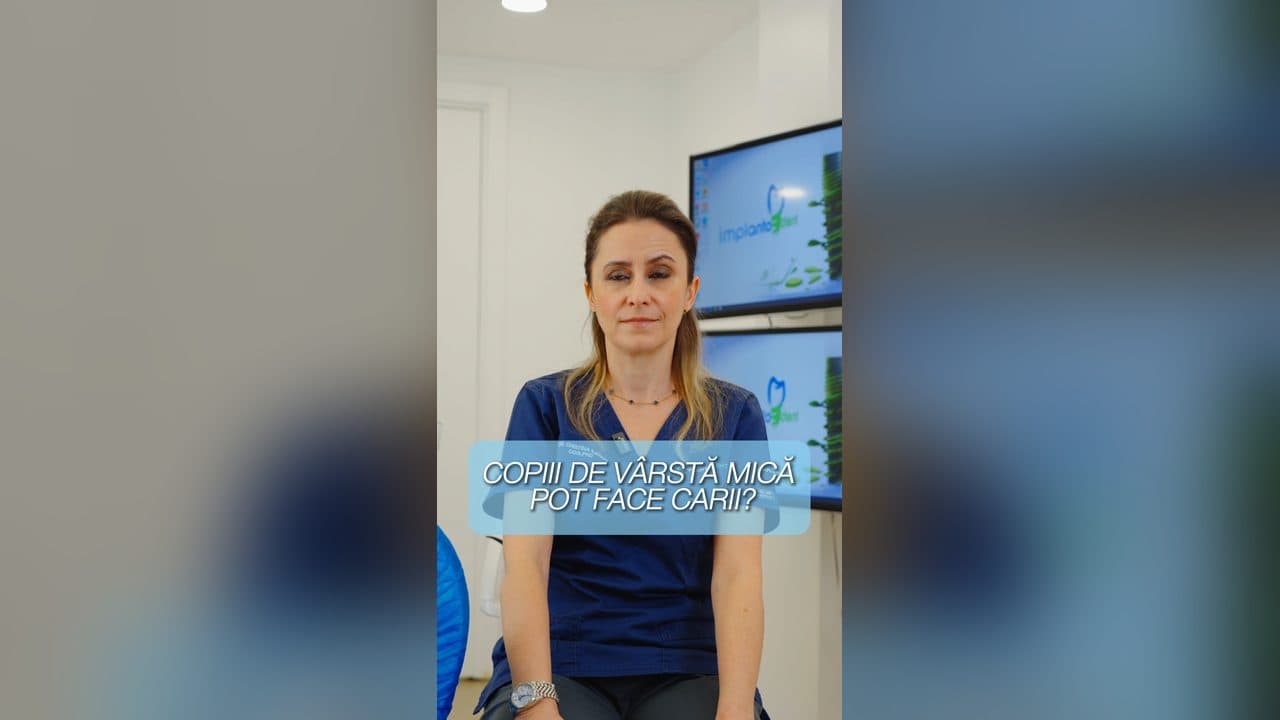 Pot face carii copiii de vârstă mică?